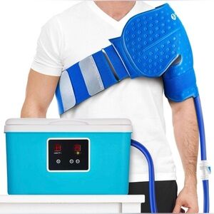 Like New Cold Therapy System with Shoulder Pad for Post-Surgery Care